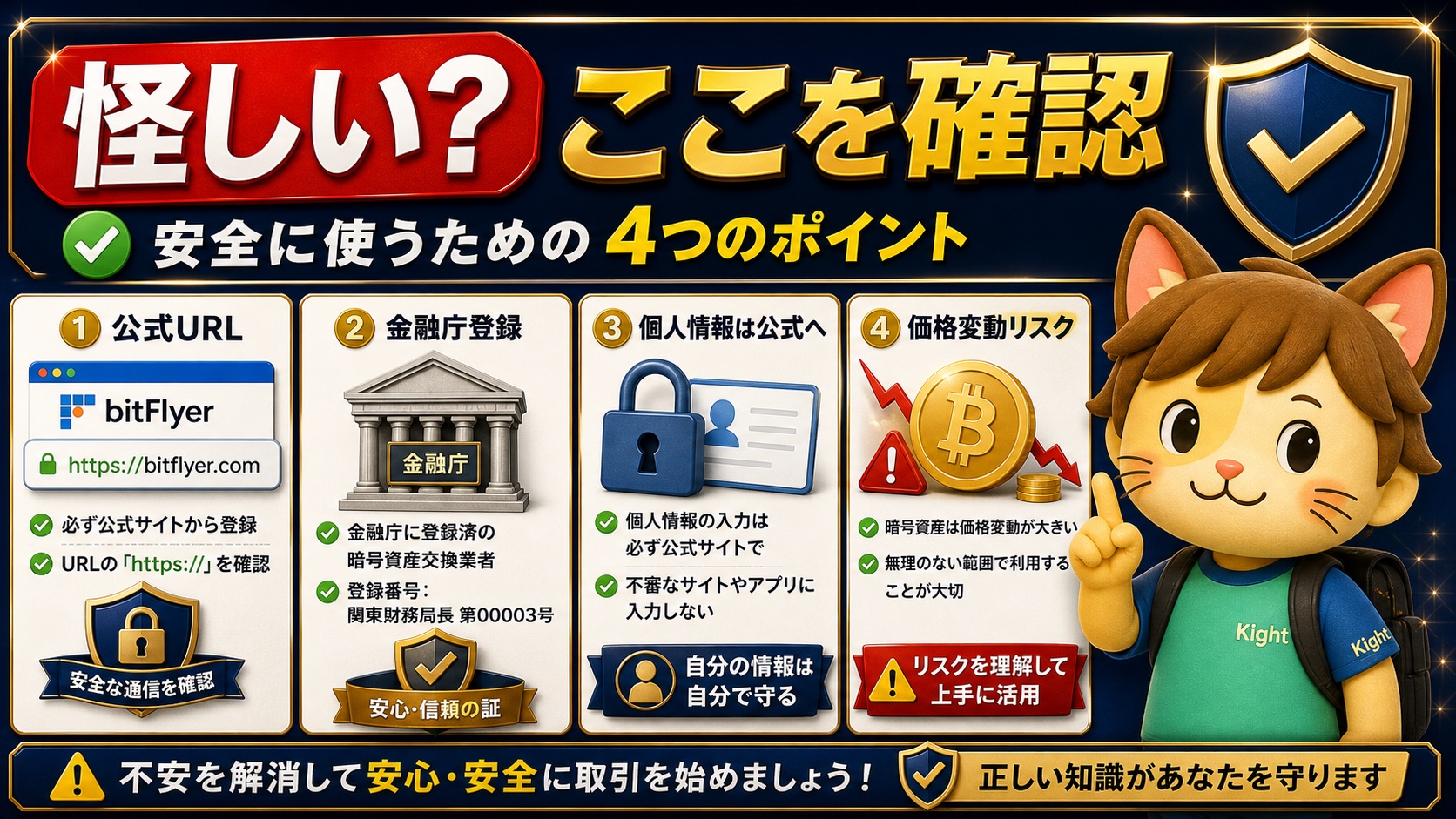 ビットフライヤー 招待コード 怪しいの要点を図解